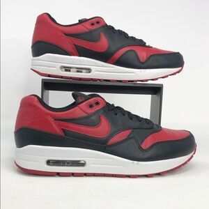 Nike Air Max 1 Premium Bred 665873-061 Men’s Sneakers - Size 8
